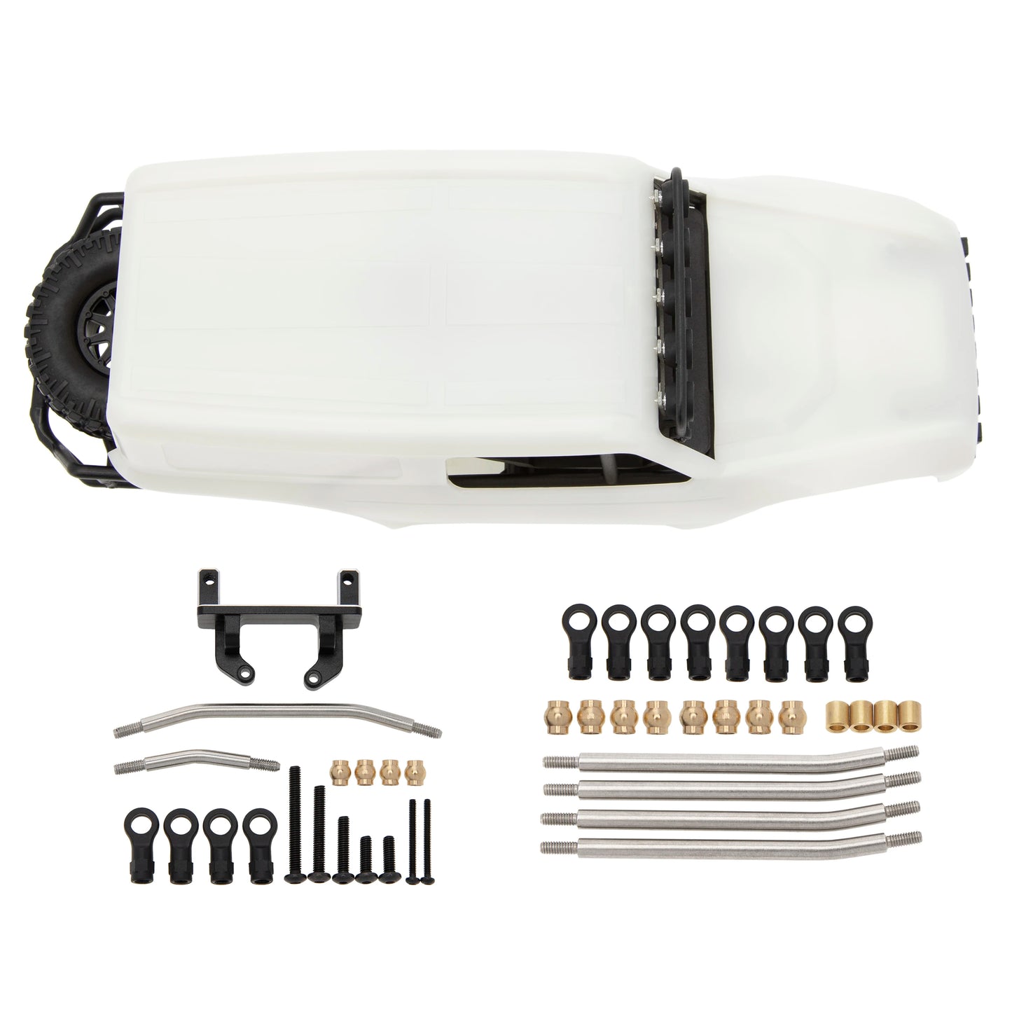 MEUS Racing MB18 Body & Chassis Frame Kit for Traxxas TRX4M 1/18 RC Crawler - EXPROTAS