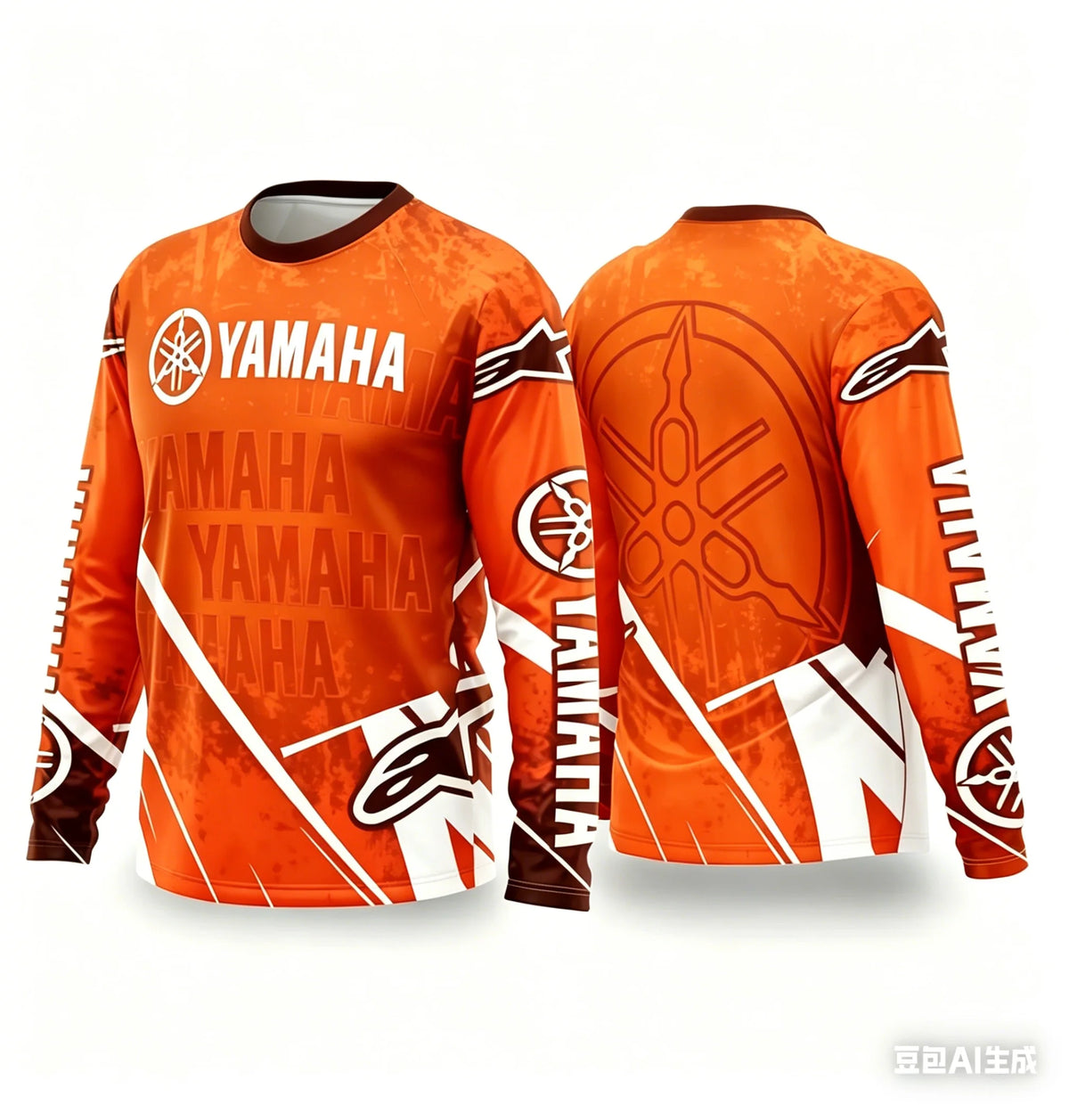 Men Women Motorcycle Quick Drying Riding Suit Long Sleeved Off-Road