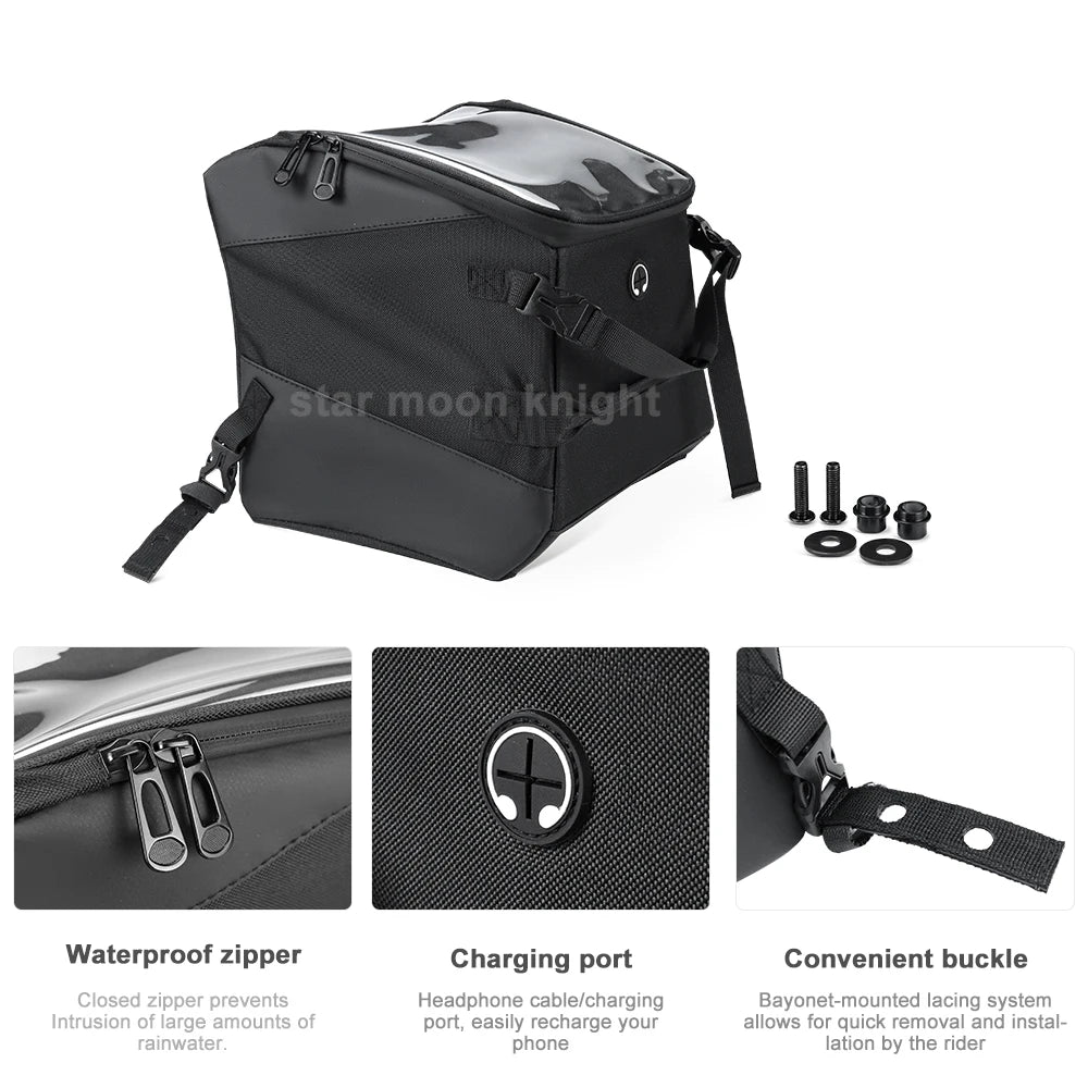 Tunnel Tank Bag Storage Pouch for Honda X-ADV 750 Forza 750 Scooter