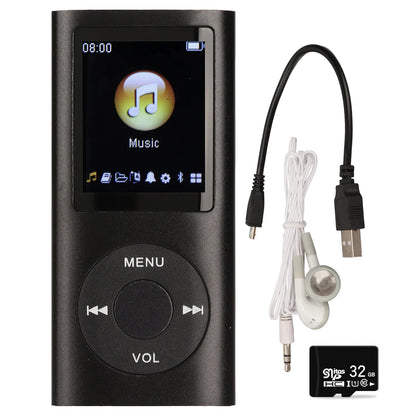 1.8" LCD MP3 Music Player Slim Portable Lossless Sound Multi-Function