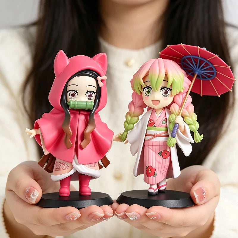 Blind Box Demon Slayer Figures Tanjiro Nezuko Kamado Anime Collectibles
