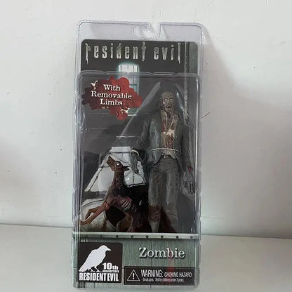 NECA Resident Evil Chris Redfield Hunk Zombie Majini Executioner Figure Set