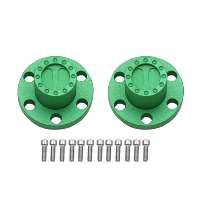 1/10 RC Crawler Metal Wheel Center Dust Caps 6-Hole for 1.9" & 2.2" Wheels - EXPROTAS