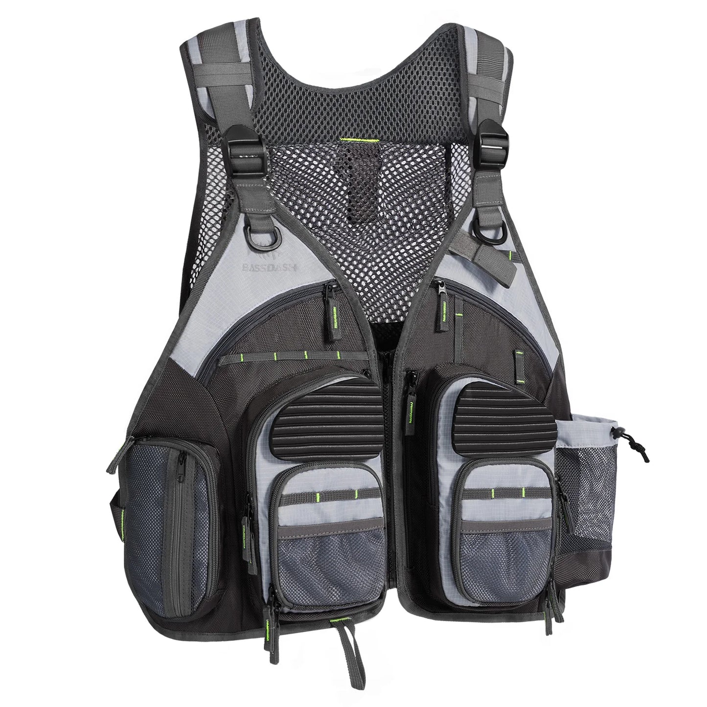 Breathable Fishing Tackle Vest Bassdash Adjustable Outdoor Sports Waistcoat