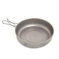Widesea Camping Tableware Titanium Cookware Set Tourism Cauldron Outdoor Cooking Pot Frying Pan Picnic Kitchen Hiking Trekking-EXPROTAS