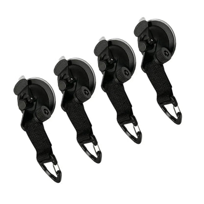 4PCS Suction Cup Hooks for Car Tent Awning Camping Anchors Side Securing