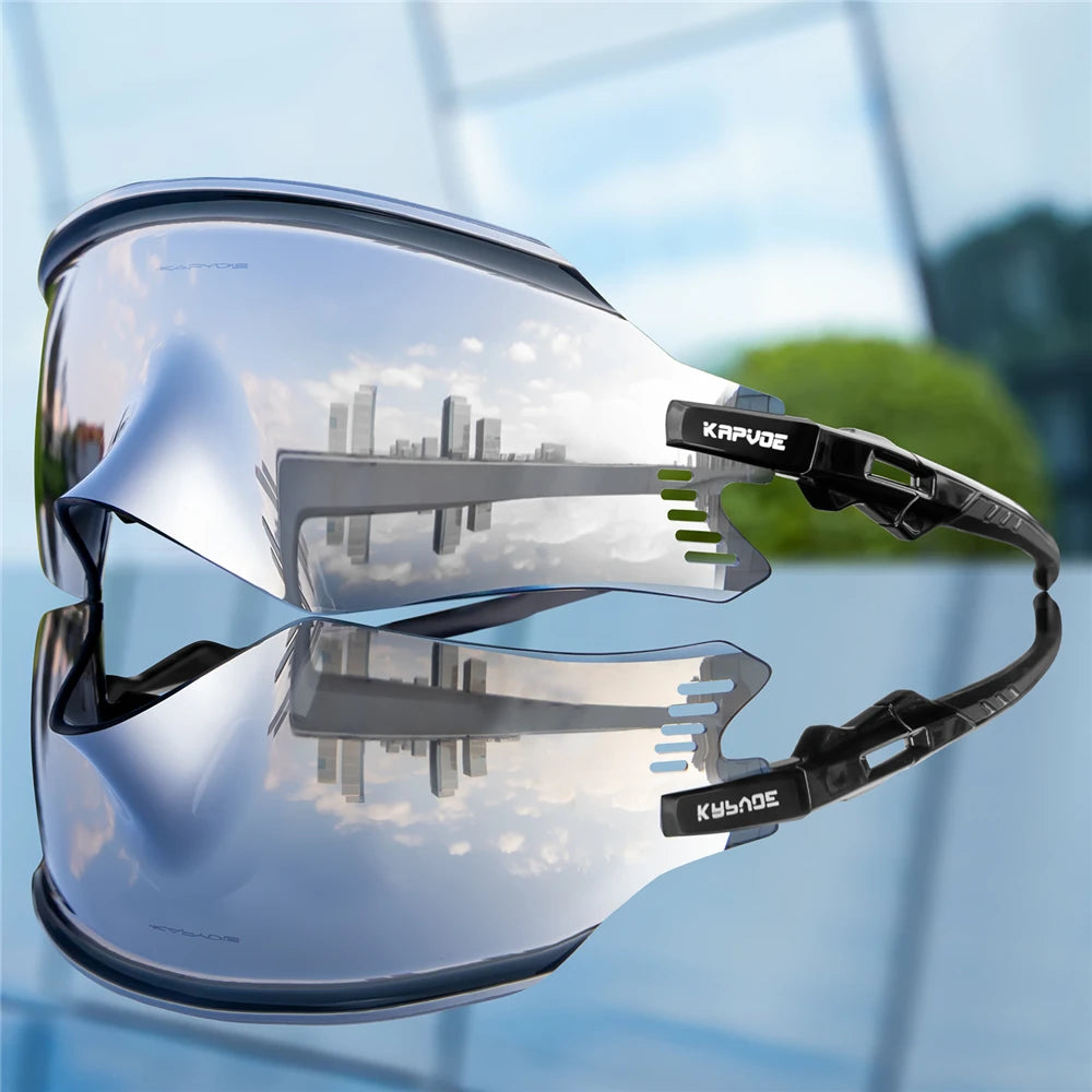 2025 Kapvoe Sport Sunglasses, UV400 Road & MTB Cycling Glasses for Men & Women