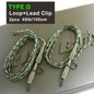 Carp Ready-Tied Leadcore Leader with Drop-Off Lead Clip & QC Swivel