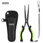 Fishing Pliers Hook Remover 23cm Stainless Steel Line Cutter Scissors Tongs