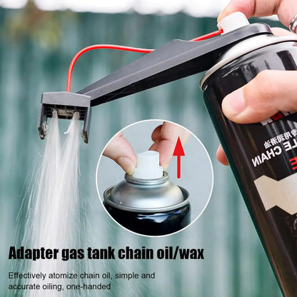 Motorcycle Chain Cleaner Brush Gear Lube for Bike Maintenance