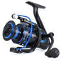 Sougayilang 1000-7000 Spinning Reel, Aluminum Spool, 10kg Max Drag, EVA Handle for Bass Freshwater Pesca