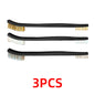 7PCS Wire Brush Set for Car Cleaning and Polishing Handy Steel Brushes