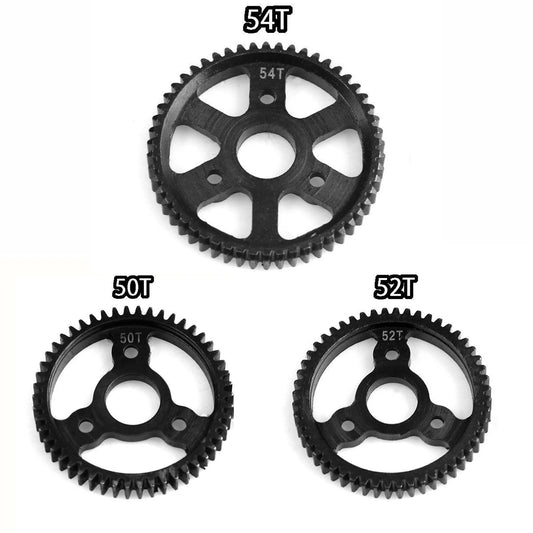 RS RC 0.8M 32P Hardened Steel Spur Gear 50T 52T 53T 54T for Traxxas 4x4
