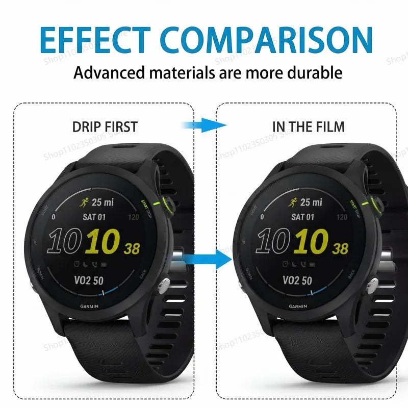 Tempered Glass Screen Protector for Garmin Forerunner 45 245 745 945 255S