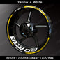 Reflective Motorcycle Wheel Sticker Hub Decal Rim Stripe Tape for YAMAHA MT-09