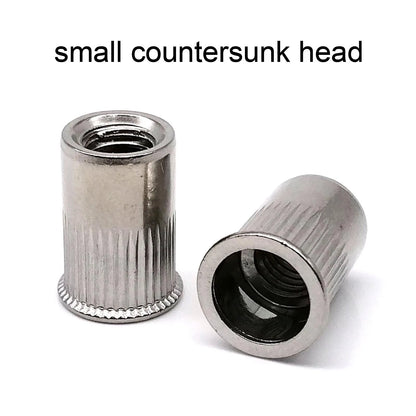 M3 M4 M5 Rivnuts Stainless Steel Rivet Nuts M6 M8 Threaded Inserts 316