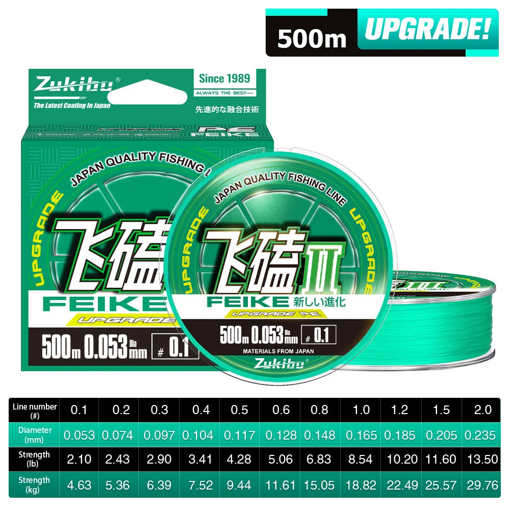 1000m Fishing Line PE Braided Strong Abrasion Resistant Multifilament
