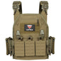 Ranger Green Carrier Vest Quick Release Molle Tactical Security Plate