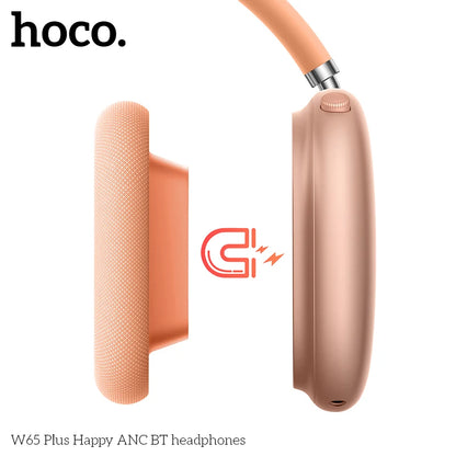Hoco W65 Bluetooth Over-Ear Headphones Wireless Mic Sounds Sport Headsets