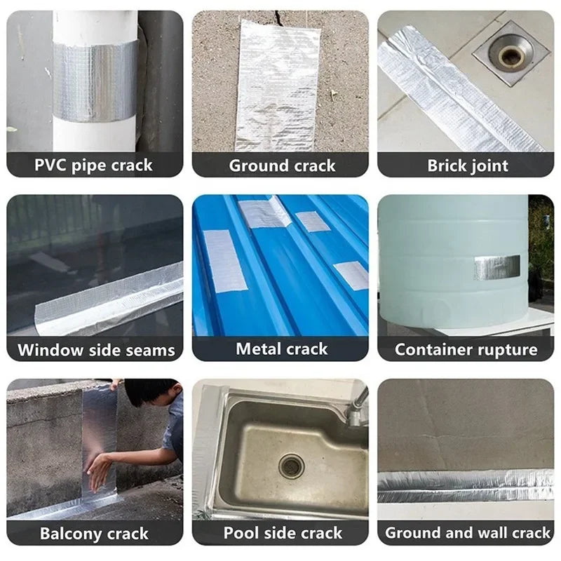 Waterproof Tape Butyl Adhesive Sealant for Leak Pipe Repair Tapes 5M