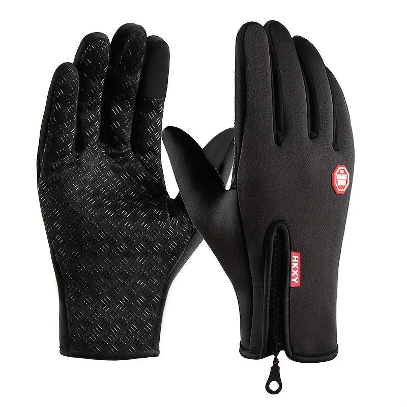 Winter Gloves Men Women Warm Windproof Thermal Touchscreen Cycling Outdoor