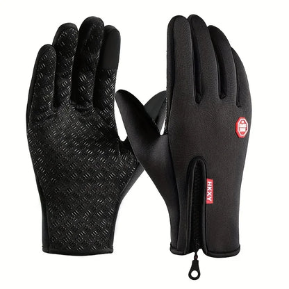 Winter Gloves Men Women Warm Windproof Thermal Touchscreen Cycling Outdoor