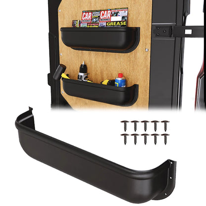 Storage Shelf for Van Door with Screws 45cm x 12cm x 8cm Organizer