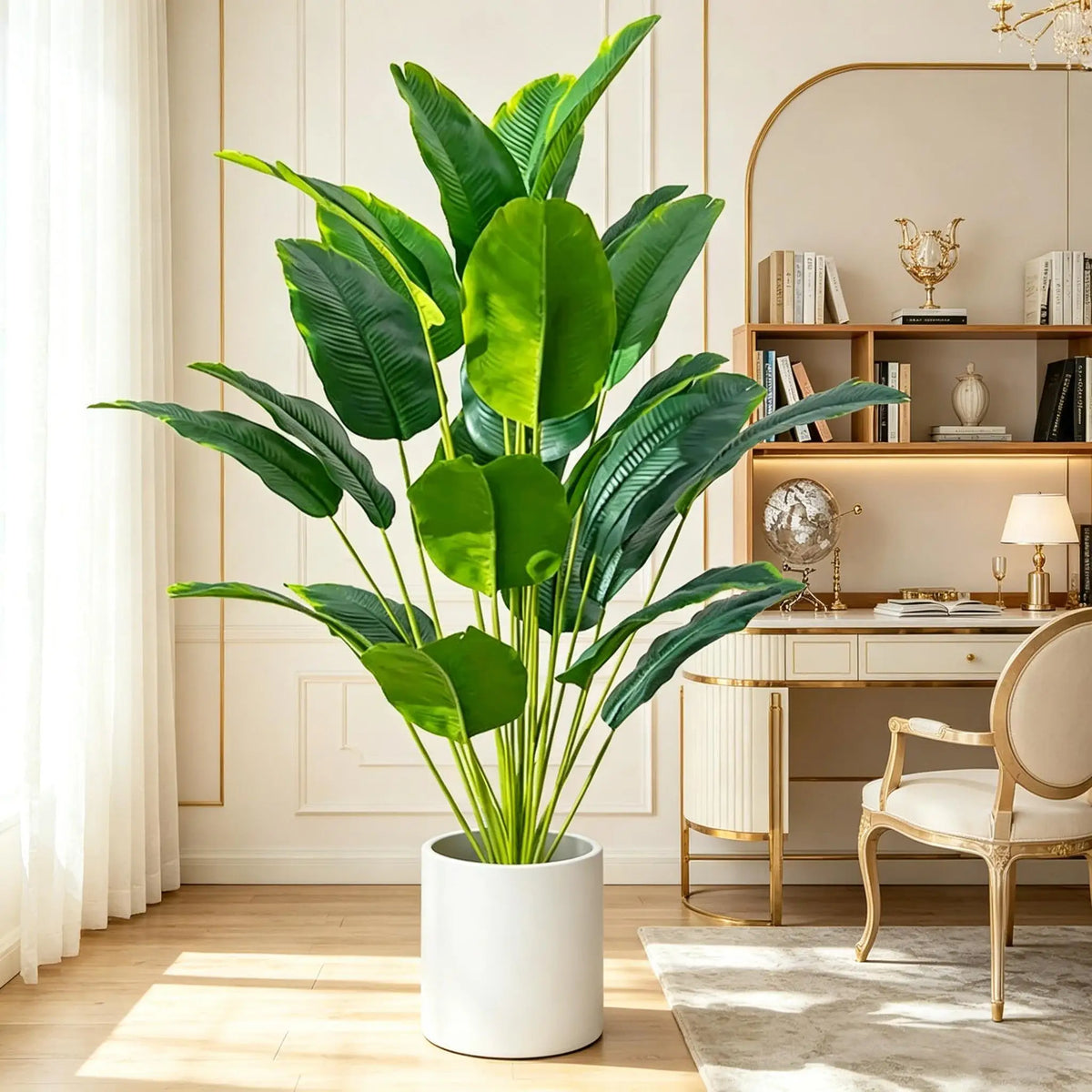 Large Artificial Tree Tropical Fake Palm Plant 67-112cm Home Decor