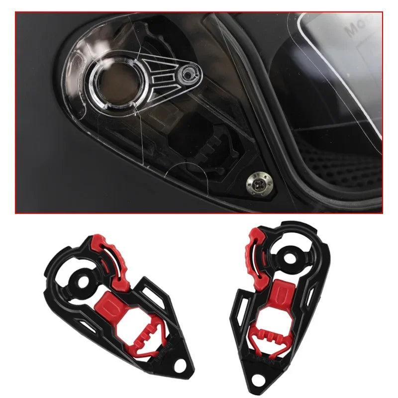 AGV K1 K3SV K5 Casco Moto Mechanism Motorcycle Helmet Visor Base Lock Polyester Shield Lock for Helmet Accessories