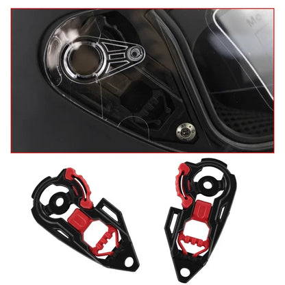 AGV K1 K3SV K5 Casco Moto Mechanism Motorcycle Helmet Visor Base Lock Polyester Shield Lock for Helmet Accessories