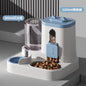 Automatic Cat Bowl Feeder Water Dispenser for Small Medium Large Pets