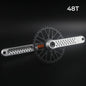 ZEROING Road Folding Bicycle Crankset 10/11/12speed Single Chainring 40/42/44/46/48T With Bracket Bottom BSA For Gravel Bike-EXPROTAS