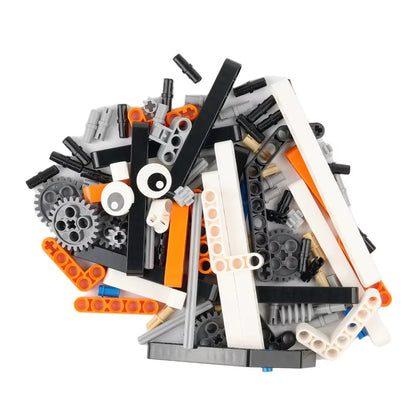 Walking Robot Building Block Hexapod DIY STEM Educational Toy 66844