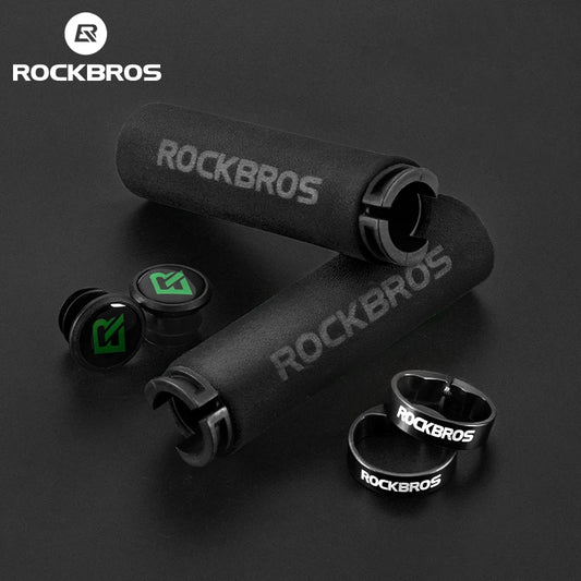 Rockbros Bike Grips Anti-skid Handlebar MTB Double Lock 13cm 2.2cm