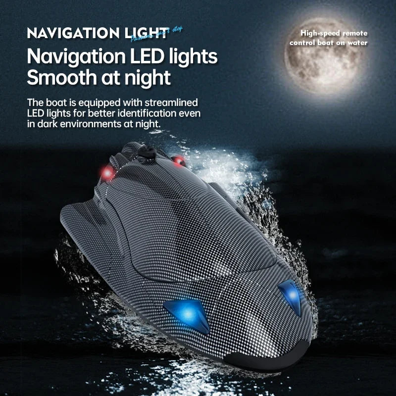 Rc Boat High Speed Racing Ship 25Km/h Waterproof Rechargeable Model Electric Radio Remote Control Speedboat Toys for Boys Gift-EXPROTAS