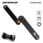 ZEROING Road Folding Bicycle Crankset 10/11/12speed Single Chainring 40/42/44/46/48T With Bracket Bottom BSA For Gravel Bike-EXPROTAS