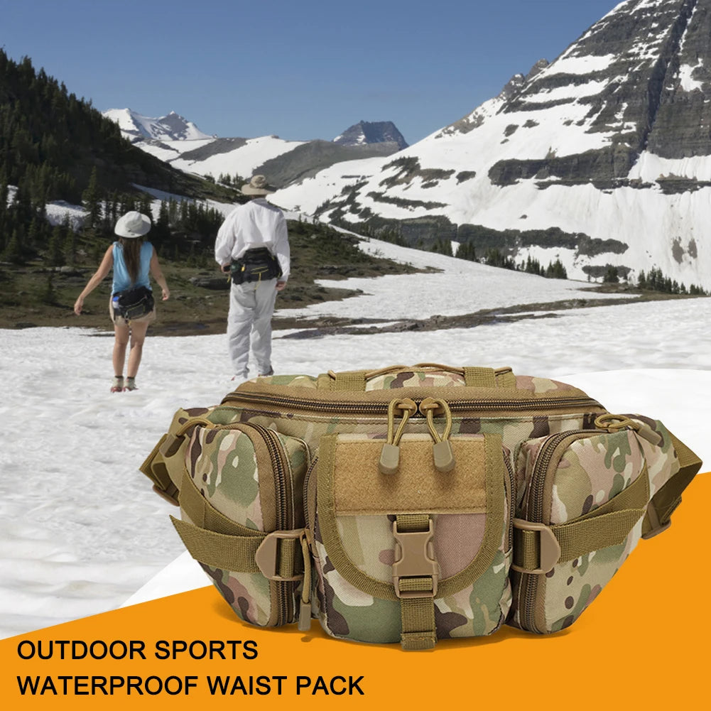High Quality Fanny Pack Outdoor Sports Waist Bag for Hiking Camping Running