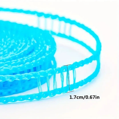 Portable Drying Rope Clothesline Windproof Non-Slip Camping Travel Line