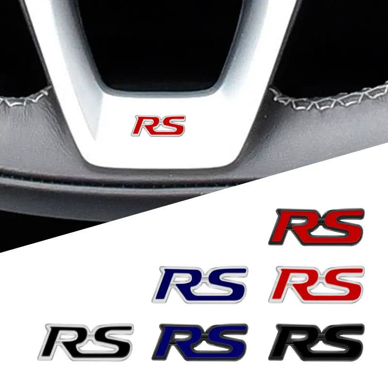 Car Steering Wheel Emblem Decor for Honda Civic Mugen