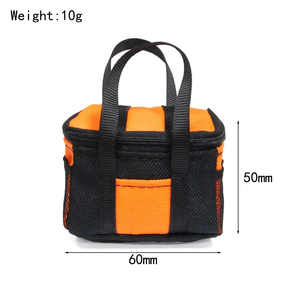 Luggage Bag for 1/10 RC Crawler Car Simulation Backpack Decoration