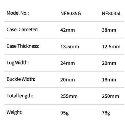 NAVIFORCE Fashion Couple Watches Casual Original Sport Silicone Strap Wristwatch for Lovers Auto Date Display Quartz Chronograph-EXPROTAS
