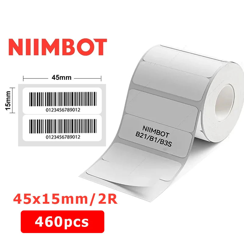 Self-adhesive Paper Waterproof Stickers for Christmas Labels - 40x20mm