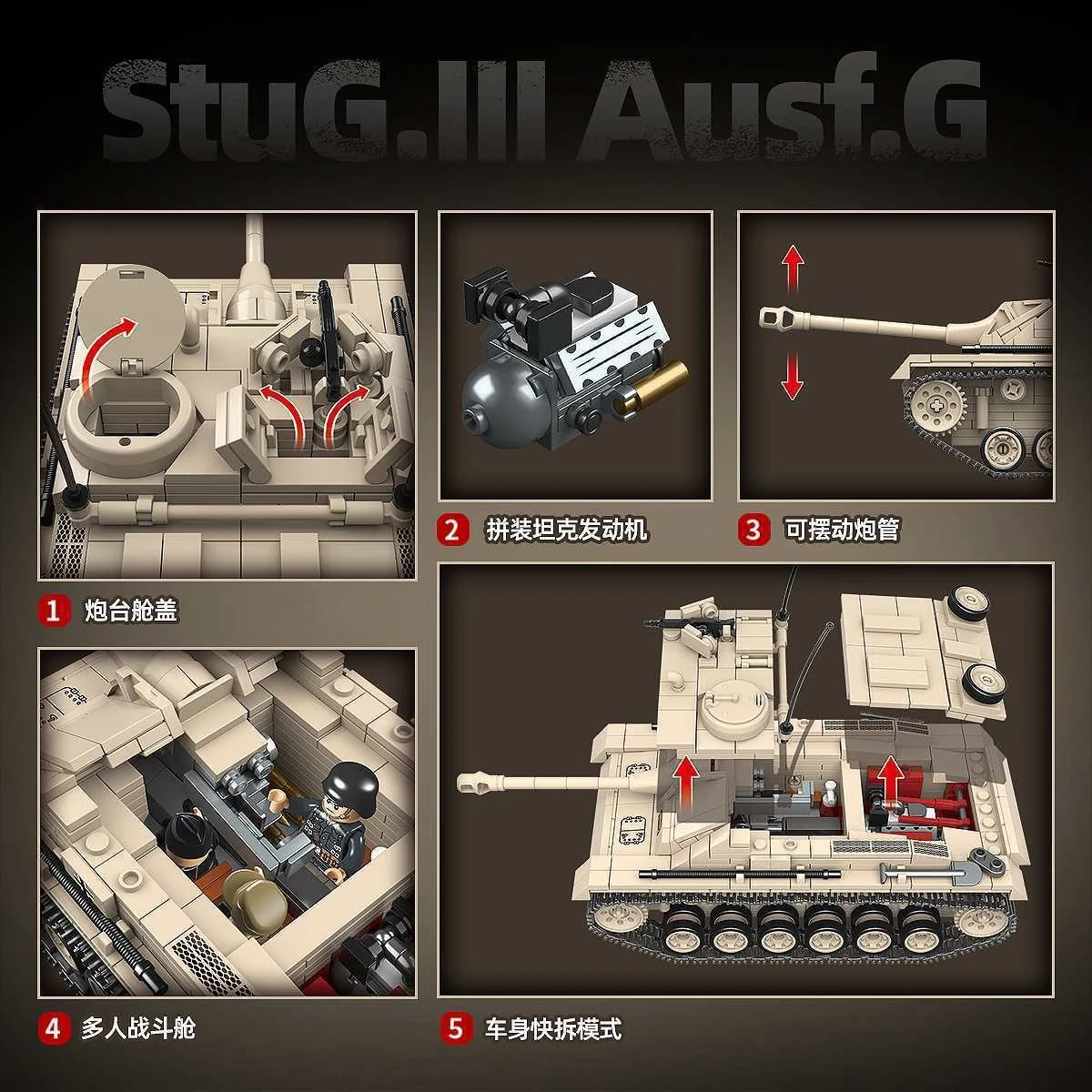 West German Type III Building Block Toy Compatible with Lego 100307