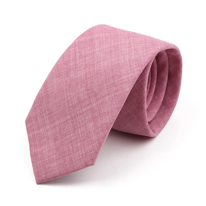 Men Tie Solid Slim Skinny Plain Wedding Party Ties Sage Green Pink Orange