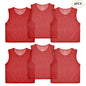 12PCS Soccer Training Vests Kids Breathable Mesh Practice Sports Team Jerseys