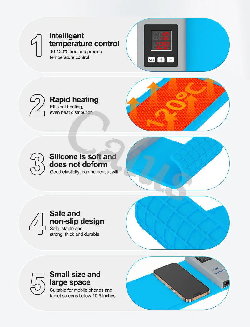 SUNSHINE LS3 Mini LCD Screen Remover for Phones & Tablets Below 10.5"