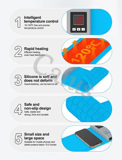SUNSHINE LS3 Mini LCD Screen Remover for Phones & Tablets Below 10.5"