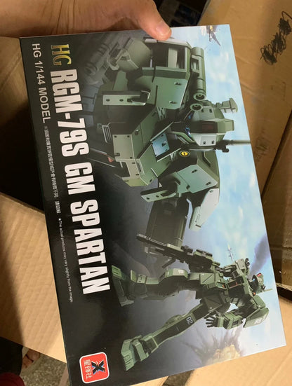 Xfs Hg 1/144 RGM-79S GM Spartan Action Figure Model Collectible Toy