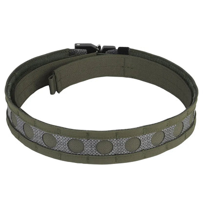 Tactical Belt Molle Combat Airsoft Hunting Lightweight Quick Detach Buckle