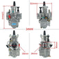 KOSO OKO 24/26/28/30/32/34mm Blue Bowl 2T/4T Universal Keihin PWK Racing Carburetor w/ FreeJet Set for Scooter ATV Dirt Bike